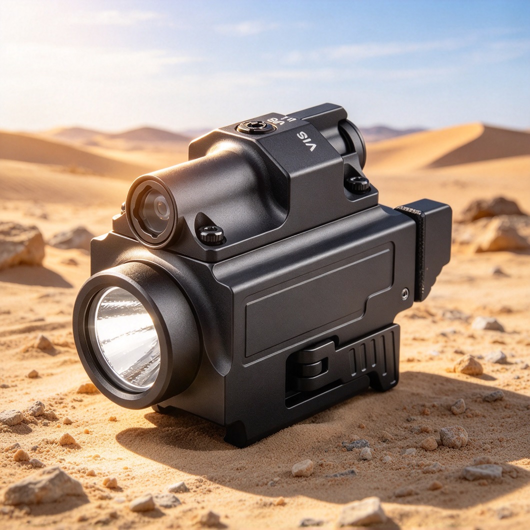 Outdoor Lighting Black - Tactical LED Flashlight 800LM Rechargeable Strobe