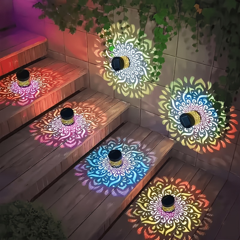 1/2/4 Packs Solar Fence Lights - Outdoor Lighting Waterproof review and price