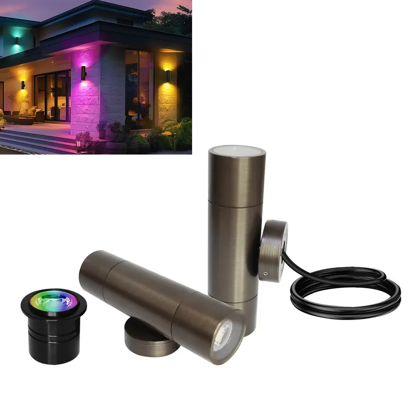 Durable Brass Outdoor LED Wall - Outdoor Lighting Pathway review and price