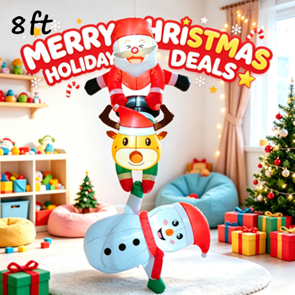 8FT Christmas Inflatable Snowm - Outdoor Lighting Effects review and price