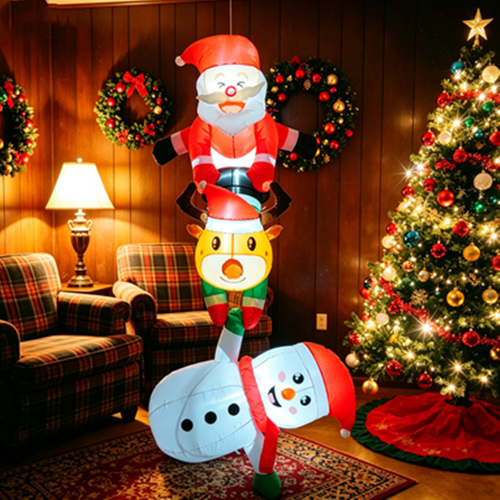 8FT Christmas Inflatable Snowm - Outdoor Lighting Effects review and price