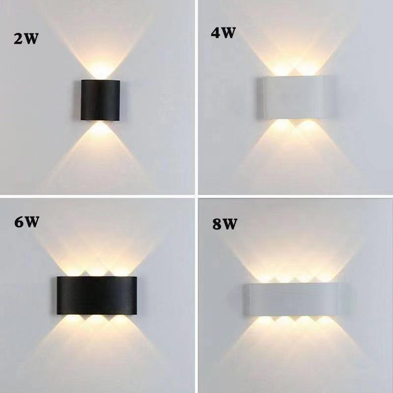 LED Wall Lamp Led Aluminum Out - Outdoor Lighting Black review and price