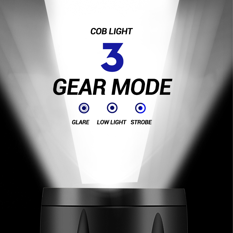 Mini LED Flashlight COB Floodl - Outdoor Lighting Black review and price